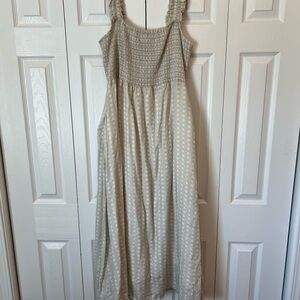 Spartina 449 Cream Maxi Dress